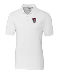 NC State Wolfpack Cutter & Buck Advantage Tri-blend White Pique PoloNWT Size L