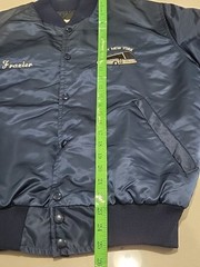 RARE! VTG MTA TRANSIT NYC EAST NEW YORK DEPOT BOMBER JACKET UNIFORM SzM USA MADE