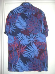 LOT of 3 MENS XL S/S RAYON HAWAIIAN SHIRTS 2 PALMS CAMPIA AMERICAN RAG