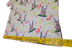 Shinesty Men’s Fruit Smash button down short sleeve shirt Size Large