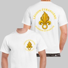 French Foreign Legion Etrangere Military History Veteran Style T-shirt