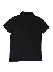 Sunspel Riviera Polo Shirt Mens S Black Cotton Mesh James Bond Casino Royale