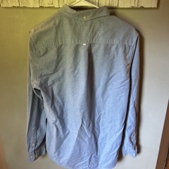 Lacoste Live Men’s Solid Light Denim Shirt Button Collar Long Sleeve *Fair*