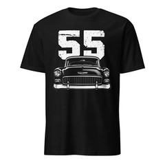 1955 Chevy 210 Hardtop T-Shirt for American Classic Car Enthusiasts