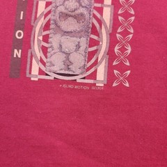 Vintage Island Motion Shirt Mens Extra Large Hawaiian Tiki Tribal Maui USA Made