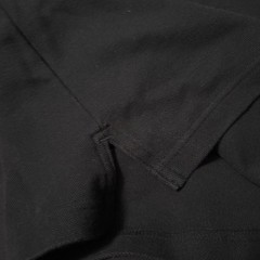 WearGuard For Work Mens Polo Shirt Black Size XL 100% Cotton Style 3480 Collar