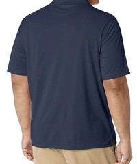 NWT Amazon Essentials Regular-Fit Quick-Dry Golf Polo Shirt M Navy Blue NEW