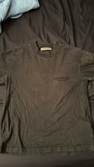 Essentials Logo Men’s Solid Black Crew Neck Short Sleeve T-Shirt Size XS