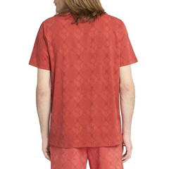 PUMA Essentials Logomania Graphic Crew Neck Short Sleeve T-Shirt Mens Red Casual