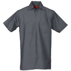 NEW Reed Work Shirts Solid Color Button Down Mechanic Technician Auto Uniform