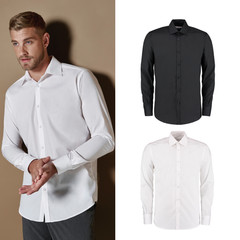 Kustom Kit Men’s Business Long Sleeved Slim Fit Shirt KK192 – Corporate Look