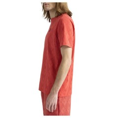 PUMA Essentials Logomania Graphic Crew Neck Short Sleeve T-Shirt Mens Red Casual