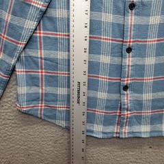 Lucky Brand Flannel Shirt Men Medium Multi Plaid Classic Fit Detail Chest Pocket