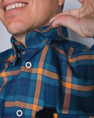 Dixxon High-Five Button-Up Denver Broncos Themed Flannel Men’s 2XL XXL