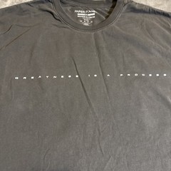 Paper Planes Dimensional Tee Men’s Size 2XL Greatness Is A Process Washed Black