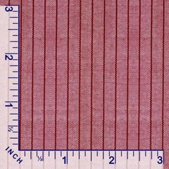 High Open Button Down Collar Buttonless Maroon Wide Stripes Men’s Cotton Shirt