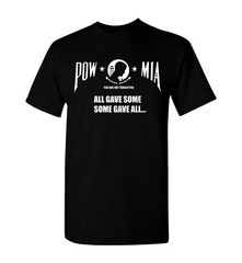 POW MIA T-Shirt You Are Not Forgotten Patriotic Tee American Heroes