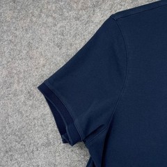 Michael Kors Polo Shirt Mens XL Blue Short Sleeve Cotton Collared Logo Casual
