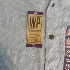 WP Weatherproof Men’s Jacquard Print Soft Terry Shirt