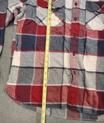 Pendleton Woolen Mills Burnside Flannel Shirt Men’s Multicolor Plaid Size Large