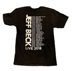 New NWOT 2018 Live Jeff Beck North America Black Tour T-shirt Size Large 🔥