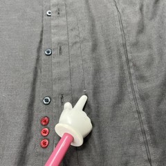 Sovereign Code Button Up Shirt Men Size Large Dark Gray Modern Zip Pocket