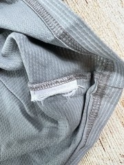 Men Ariat FR CAT 1 Base Layer Mesh Moisture Wicking Longsleeve Grey Shirt XL