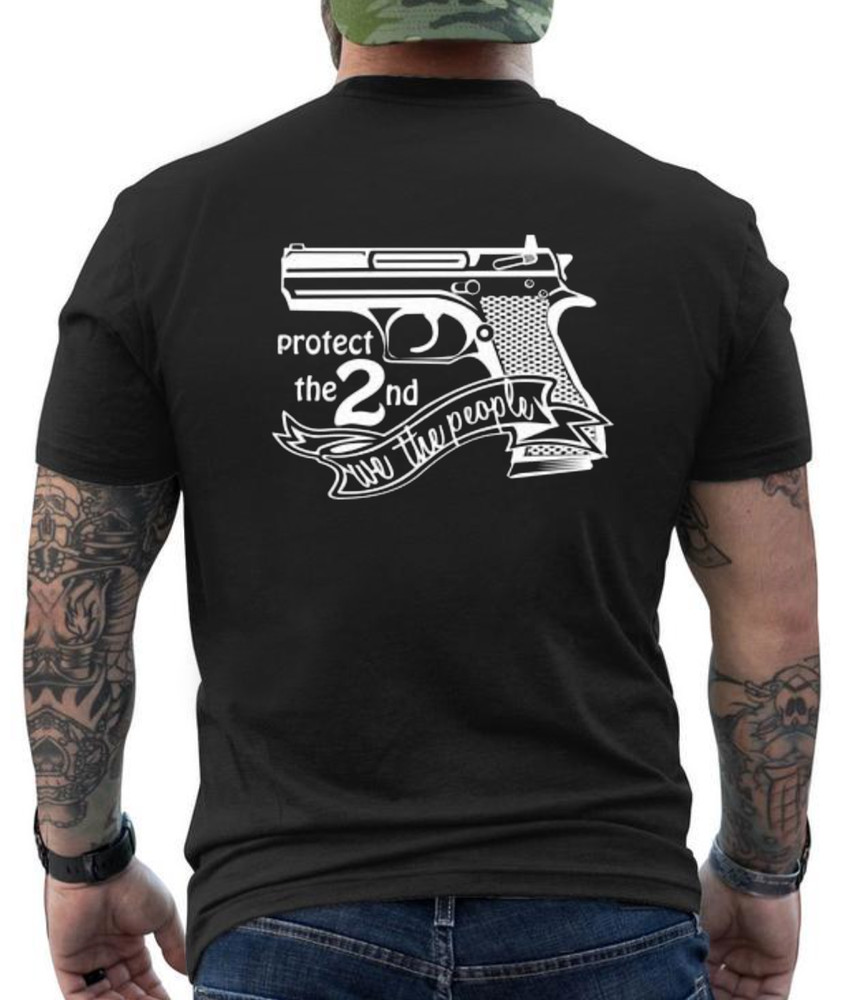 Second Amendment Gun Owner Proud Graphic Design T- Shirt