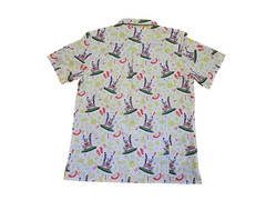 Shinesty Men’s Fruit Smash button down short sleeve shirt Size Large
