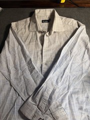 St Croix Made Italy Mens Size L (16-16.5) Hombre L/S Button Down Dress Shirt