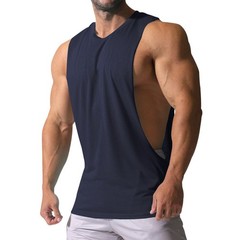 New Quick-Dry Solid Sleeveless Tee