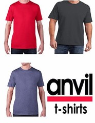 5 For $20 Plain T-Shirt Shirt Solid Tee Men’s Short Sleeve Red Charcoal Blue