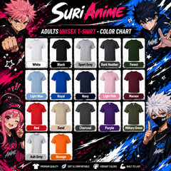 Blonde Hair Anime Boy Hoodie Black Gildan T-Shirt Male