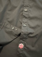 Dixxon Workforce Form Function Men’s 4XL Black Shirt Hidden Button Down Collar