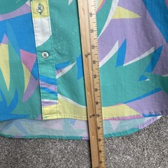 Chubbies Shirt Men’s Small Multi-Colored Abstract AOP Short Sleeve Button Up