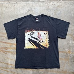 Vintage 90s Style 2004 Korn Tee Size L Giant Tag Faded