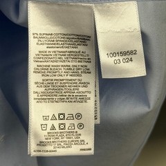 Brooks Brothers Mens 19-36/37 Cotton Stretch NON IRON Dress Shirt Solid Blue