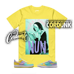 Dunk Easter Air Force 1 Emerald Rise Yellow Pink Foam Low T Shirt Match NUN