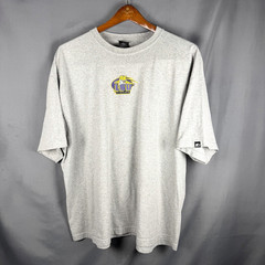 Vintage 90s Starter T Shirt LSU Tigers Mens 2XL XXL Gray Double Sided Graphic