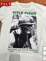 New Title fight murder your memory Gift For Fans Unisex S-5XL Shirt RM516