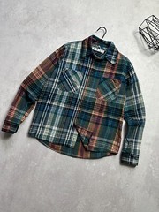 “Off-White” Stencil Flannel Multi Check Shirt Men’s Size S