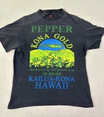 Pepper Band T Shirt S VTG Kailua-Kona GOLD Hawaii Reggae Rock Ska Kona Dub Punk