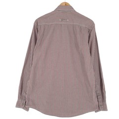 Camel Active Vintage Striped Button-Down Relaxed Fit Shirt Long Sleeve M