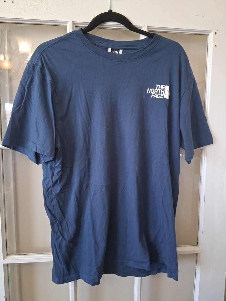 The North Face Navy Medium T-shirt Large U1