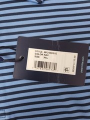 Peter Millar Elixir Sawyer Performance Jersey Polo MF24XK01E Men’s Size 2XL