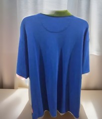 Orvis Rugby Shirt Ringer Polo Shirt Quad Color Arm Gussets SS X-LARGE