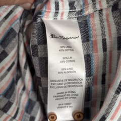 Ben Sherman Men’s Size M Short Sleeve Check Shirt