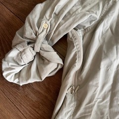 REI Sahara Mens XXL Tan Khaki UPF 50+ Hiking Shirt Long Sleeve Roll Tab Vent
