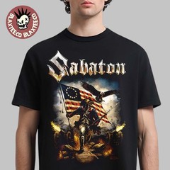 Sabaton USA Happy 4th Of July 2026 Liberty Of Death T-Shirt Size S-5XL