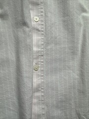 NWT Free Assembly Men’s Pink/White Striped Button Front Oxford Dress Shirt XL